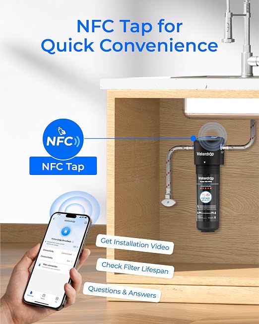 Waterdrop 10UA Under Sink Water Filter System, NSF/ANSI 42 Certified 1 Year | - Image 7