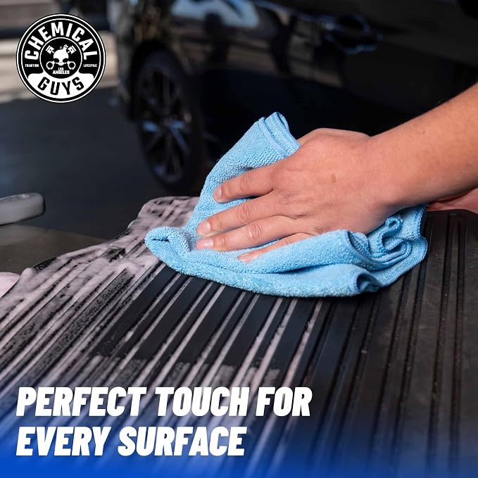 Chemical Guys, Workhorse Professional Microfiber Towels, 16 in, 6 Pk - Image 4