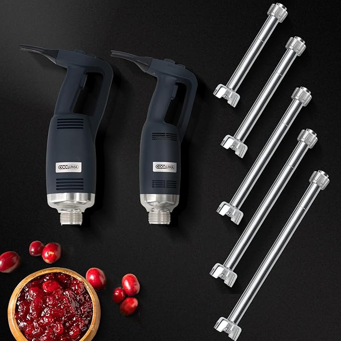 Commercial Immersion Blender, 500W Heavy Huty Hand Blender, With 20 Inch Detachable Shaft, 48 Gallons Capacity, Professional Industrial Grade Commercial Hand Mixer.