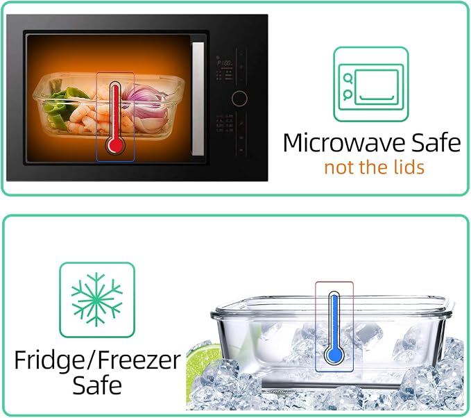 C CREST Glass Containers for Food Storage - Image 5