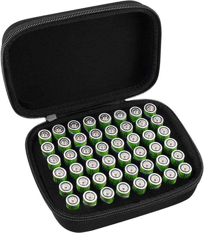 Comecase Hard Battery Organizer Case by COMECASE