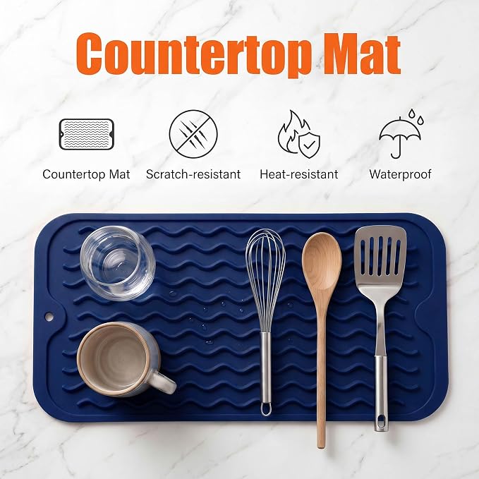MicoYang Silicone Dish Drying Mat - Image 3