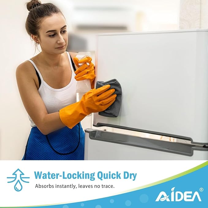 AIDEA Microfiber Cleaning Cloth-600PK, Soft Microfiber Towels - Image 6