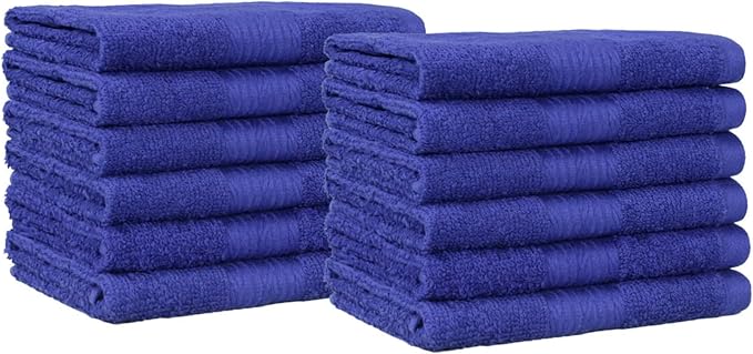Amazon Basics Highly Absorbent Fast Drying 100% Cotton Washcloths by AmazonBasics