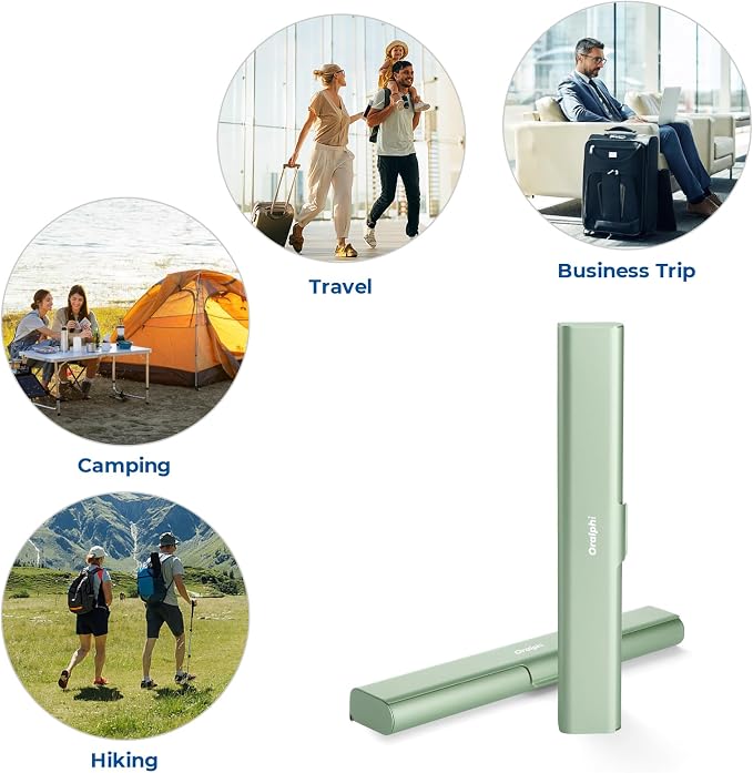 Aluminum Toothbrush Travel Case, Portable Travel Toothbrush Holder, Durable - Image 8