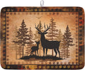 Giwawa Forest Deer Dish Drying Mat Wildlife Animal Dishes Pad 18"x24" by Giwawa