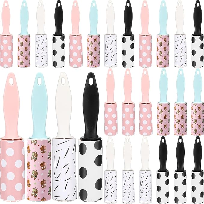 Hushee 36 Pcs Mini Lint Rollers by Hushee