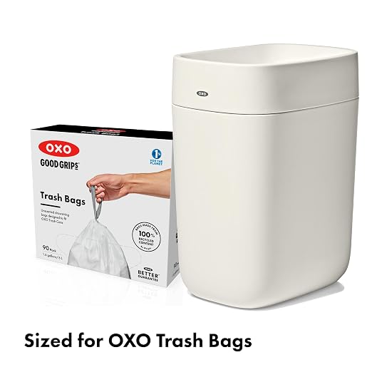 OXO Good Grips Trash Can, Bathroom Trash Can - Image 5
