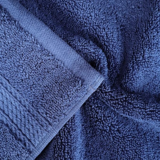 Superior Egyptian Cotton Plush & Absorbent, Face Towel Set of 6, Soft Luxury - Image 4