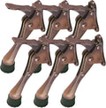 HASHI 4 Inch Kickdown Door Stopper, One Touch Step-On Door Holder, Adjustable by HASHI