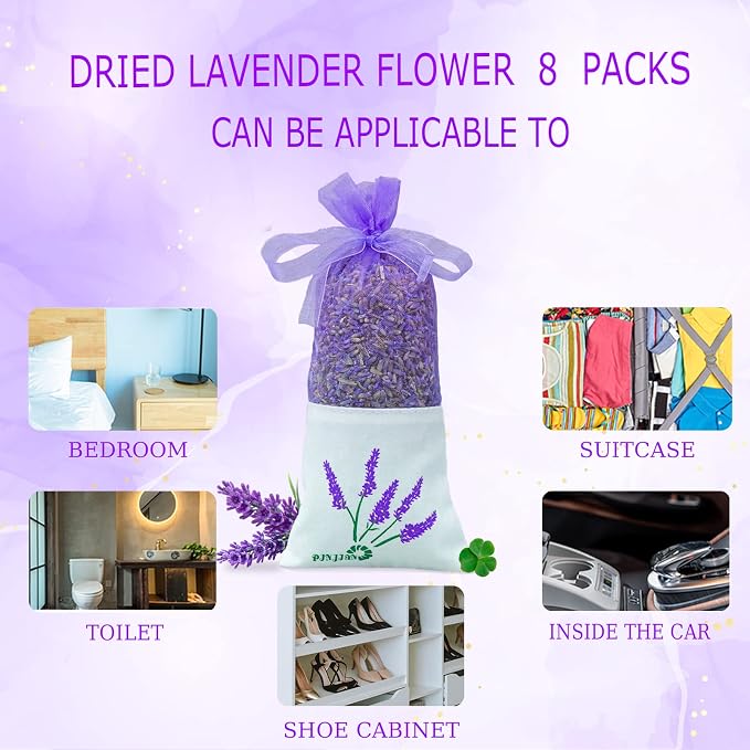 8 Packs French Lavender Sachets - Image 5