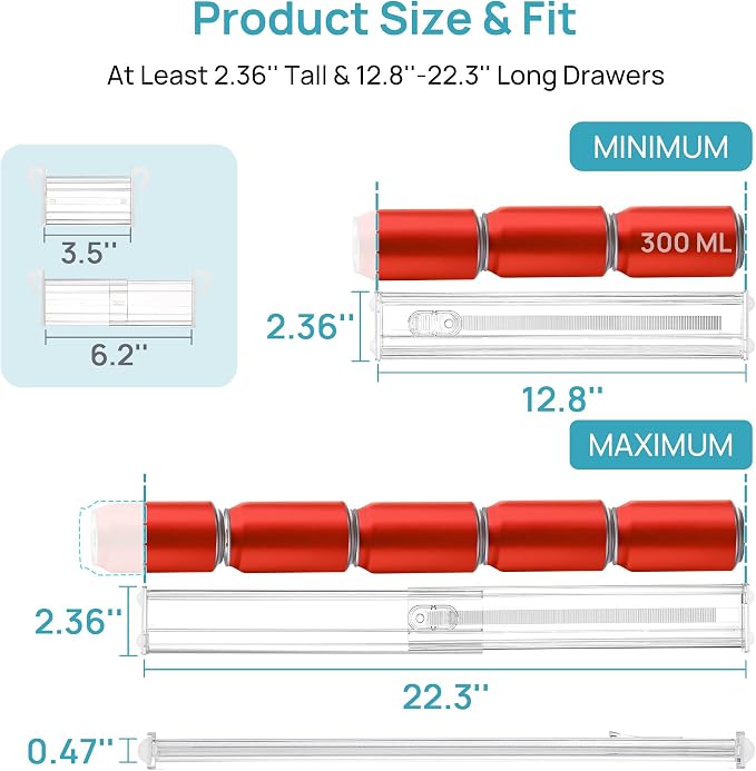 Vtopmart 2.36" Drawer Dividers - Image 7