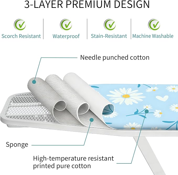 Daisy Ironing Board Cover and Pad - Image 4