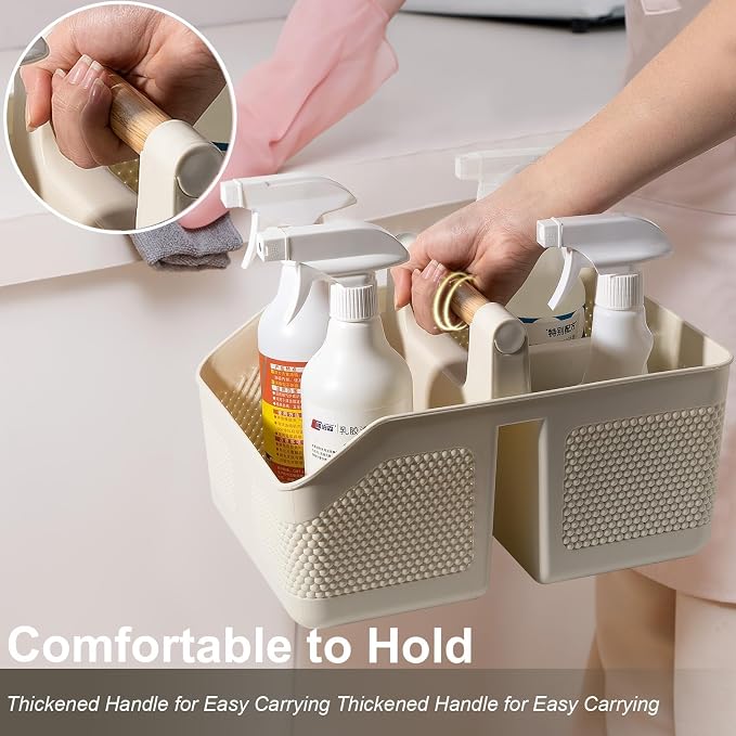 Plastic Shower Caddy Portable Shower Basket - Image 5
