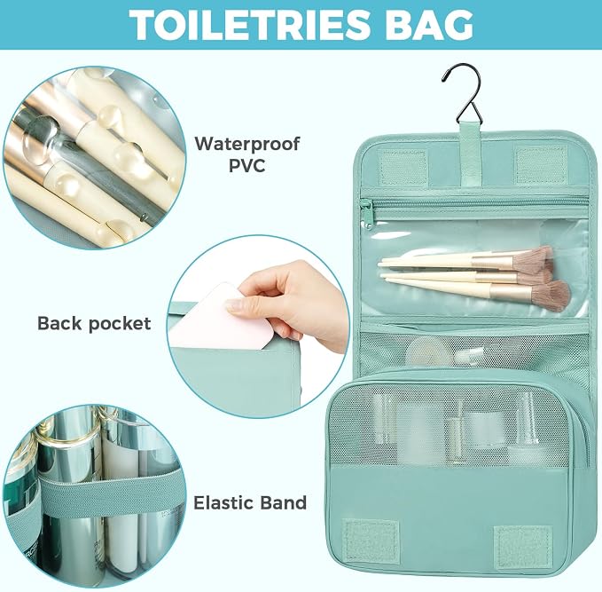 BAGAIL 4 Set/6 Set/8 Set Compression Packing Cubes Travel Accessories - Image 7