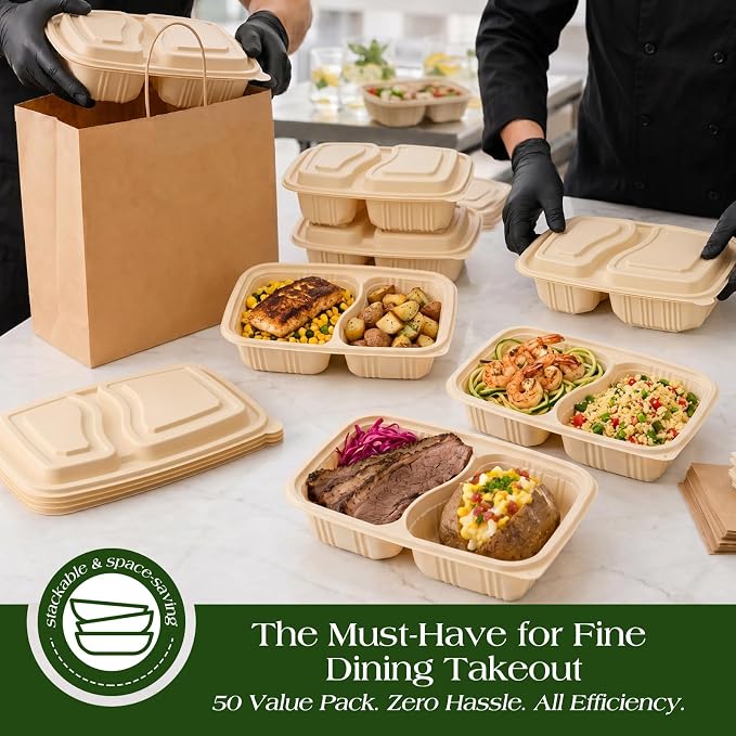 100 Piece Meal Prep Containers Reusable - Image 6