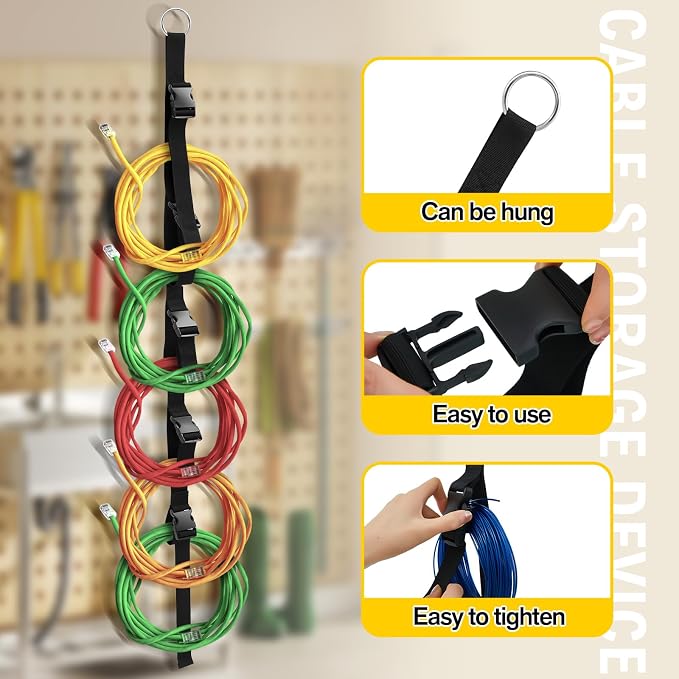 2 Pcs Extension Cord Holder - Image 3
