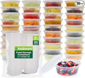 Freshware Food Storage Containers 8 oz Plastic Deli Containers by Freshware