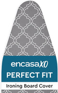 Encasa XO Ironing Board Cover and Pad, Thick Felt 54"x15" by EncasaXO