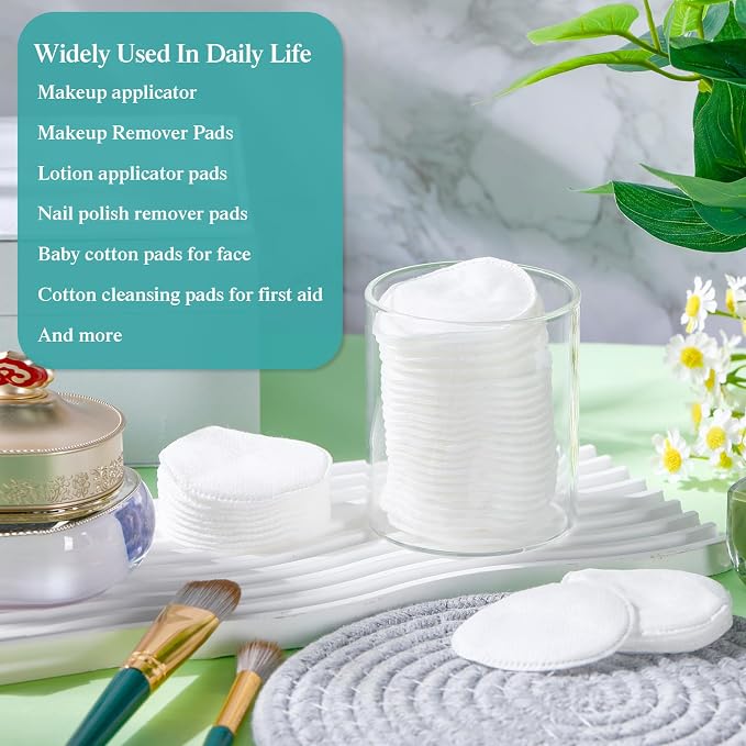Maxcheck 2000 Pcs Cotton Rounds Bulk, Makeup Remover Pads - Image 7