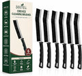 Crevice Cleaning Brush Set – 6Pcs Hard Bristle Cleaning Tools by Solvra