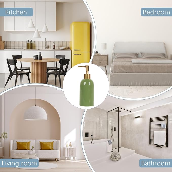 Natheeph Soap Dispenser for Bathroom/Kitchen Fill Hand Soap/Dish Soap, 14OZ | - Image 7