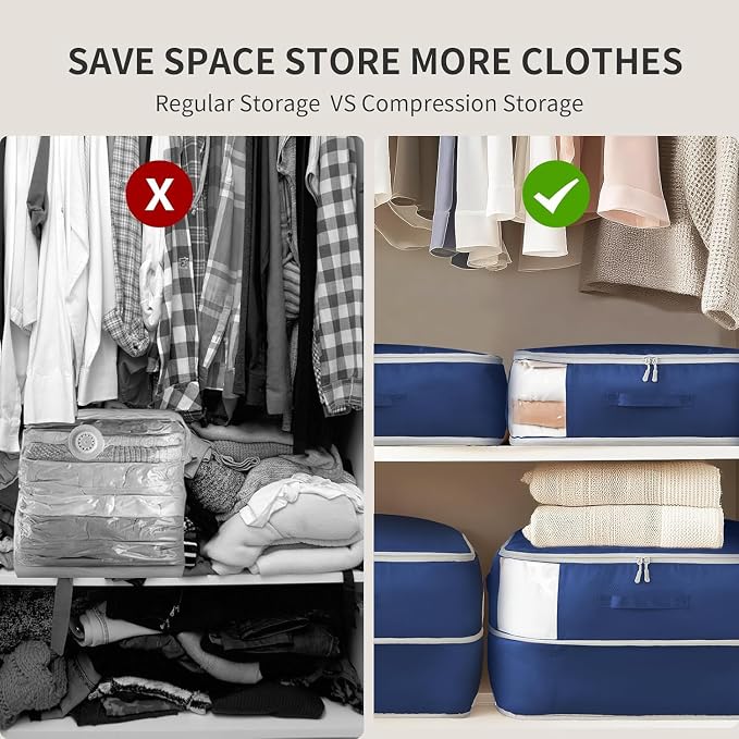 DIMJ Comforter Storage Bag 4 Pack - Image 7