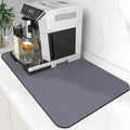 Coffee Mat Super Absorbent Dish Drying Mat Coffee Bar Mat 12"x 19" by WiseLife