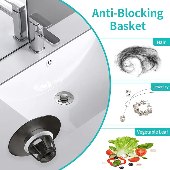 Universal Bathroom Sink Stopper - Image 5