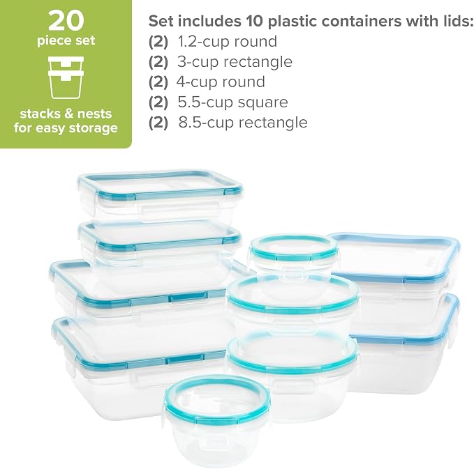 Snapware Plastic Total Solutions Food Storage Set - Image 3