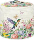 Appliance Dust Covers for Air Fryer & Pressure Cooker, Small Appliance Covers with Pockets Fits Pressure Cooker (3 Quart) and Extra Accessories - Hummingbird Floral