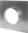 Repa Market 5 Inch Round Duct Flange/Galvanized Steel Vent Connector Plate/Wall or Ceiling Mount Adapter/for Dryer Hose & HVAC/Heavy Duty Air Return, Heating Cooling Exhaust Ventilation Cover