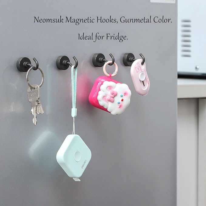Neosmuk Magnetic Hooks, 40lb Heavy Duty, 10 Pack - Image 4