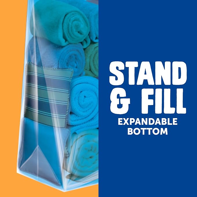 Ziploc Big Bags 20 Gallon XXXL, Reusable Large-Capacity Plastic Storage Bags - Image 5