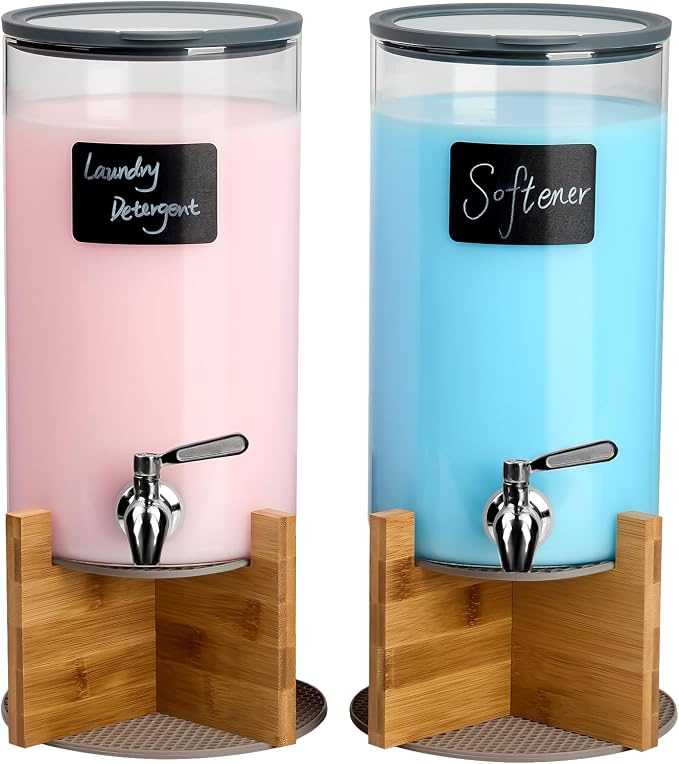 Glass Laundry Detergent Dispenser by spreccio