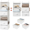 GRANNY SAYS Hanging Closet Organizer, 5 Drawers, 6 Shelves, 4 Pockets | Hanging by GRANNYSAYS
