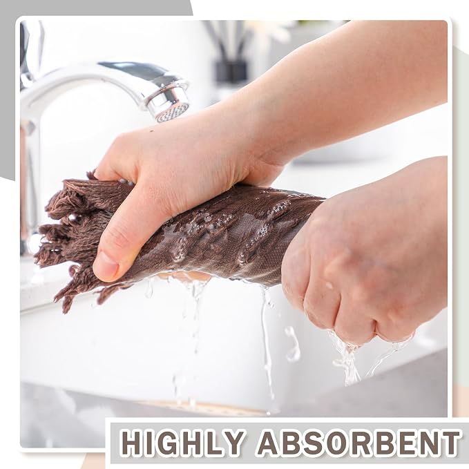 HunnmingRe 5 Pack Boho Hand Towel - Image 7