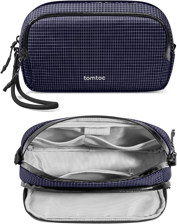 tomtoc Electronic Organizer Travel Case Performance, Dual Compartment Bag | by tomtoc