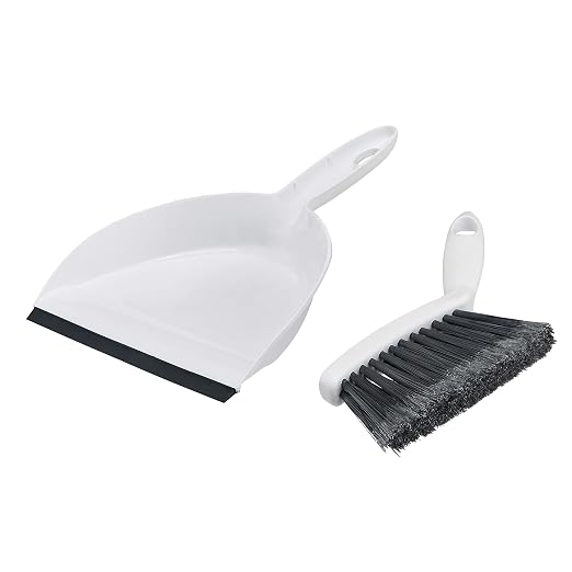 Amazon Basics Small Portable Mini Dustpan and Brush Set - Image 6