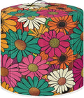 TODIYADDU Cartoon Daisy Electric Pressure Cooker Cover Round Protective Cover Bag with Pocket and Handle for or Rice Cooker Kitchen Small Appliance Dust Covers Holiday Present
