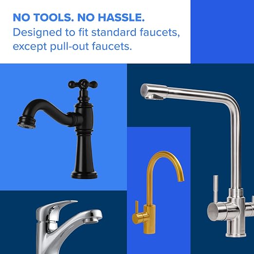 Brita Faucet Mount Water Filter System, Includes 1 Filter, Easy Install - Image 8