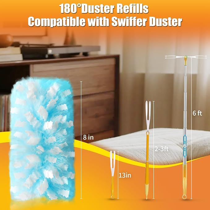 60 Count Duster Refills Compatible - Image 2