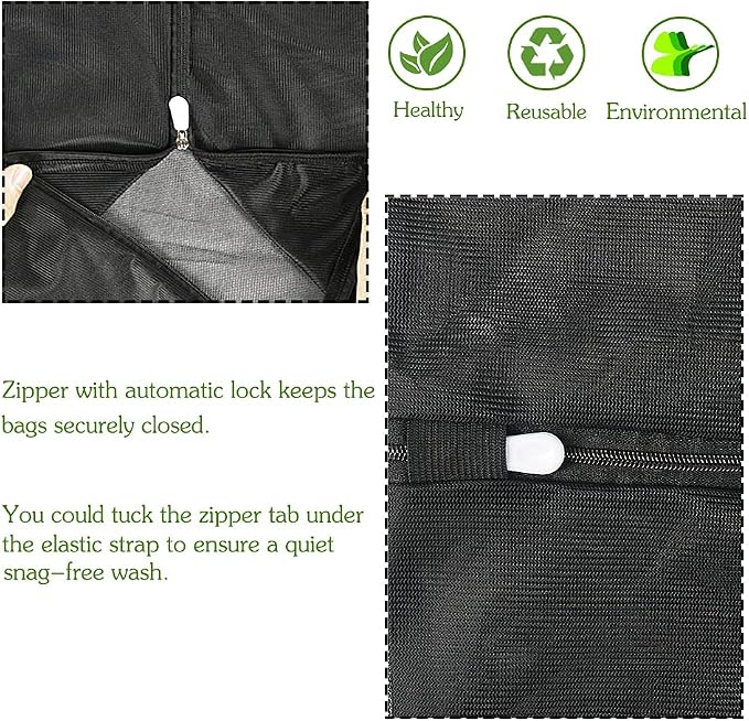 2Pcs Extra Large Mesh Laundry Bags - Image 4