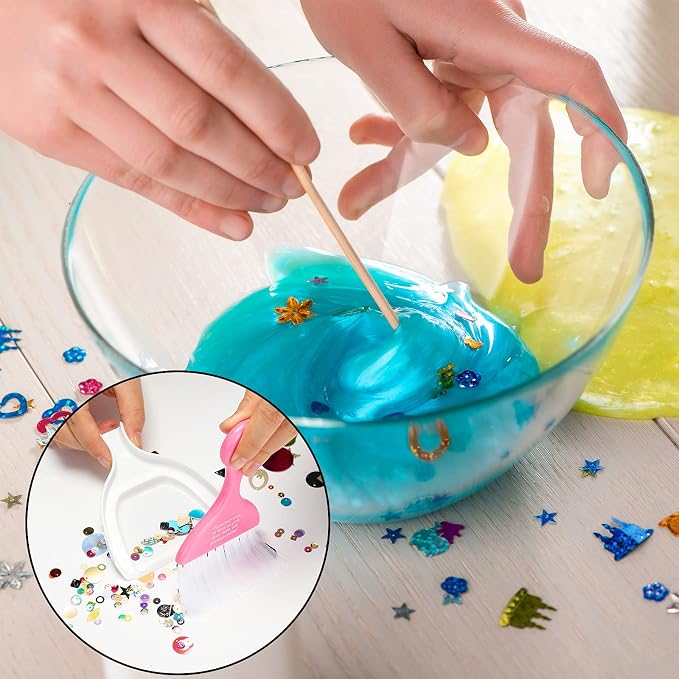 Chengu 3 Pcs Mini Dustpan Brush Set Small Broom - Image 5