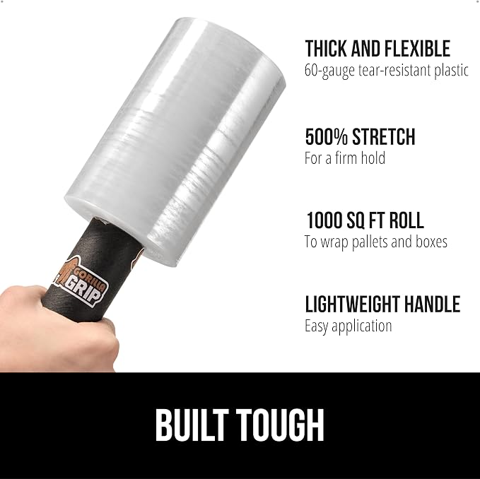 GORILLA GRIP Stretch Film Shrink Wrap - Image 2