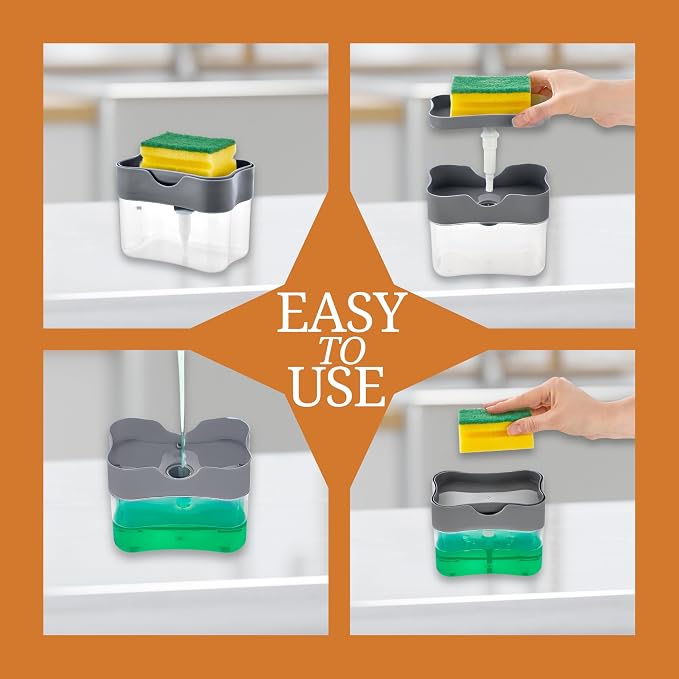 HEFA Soap Dispenser and Sponge Holder - Image 5