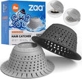 Bathtub Drain Strainer Silicone Bathroom Stopper Fixture Accessories | Gray by zaa