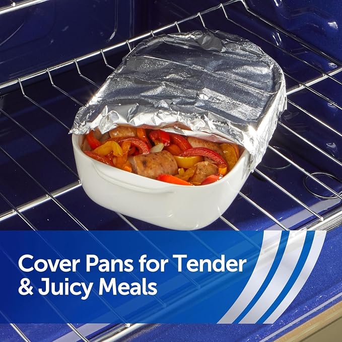 Reynolds Wrappers Aluminum Foil Sheets Pre-Cut Pop-Up 50 Count - Image 7