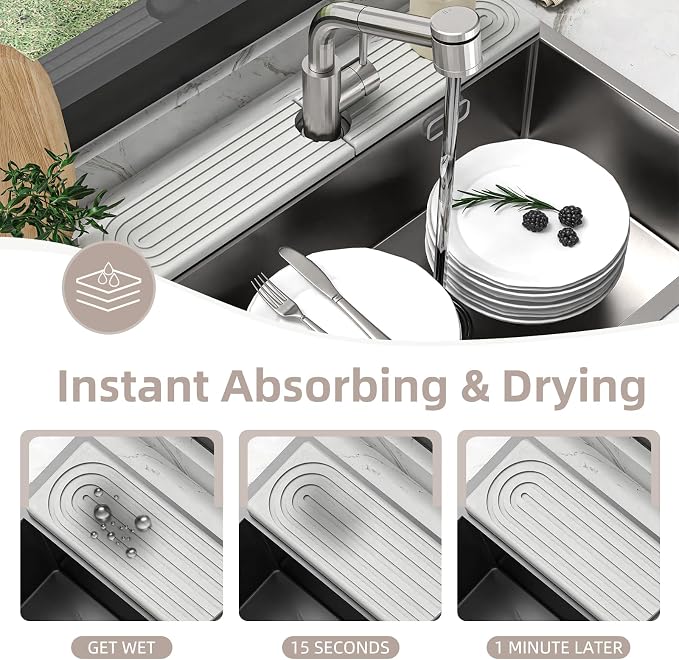 Faucet Mat for Kitchen Sink - Image 3
