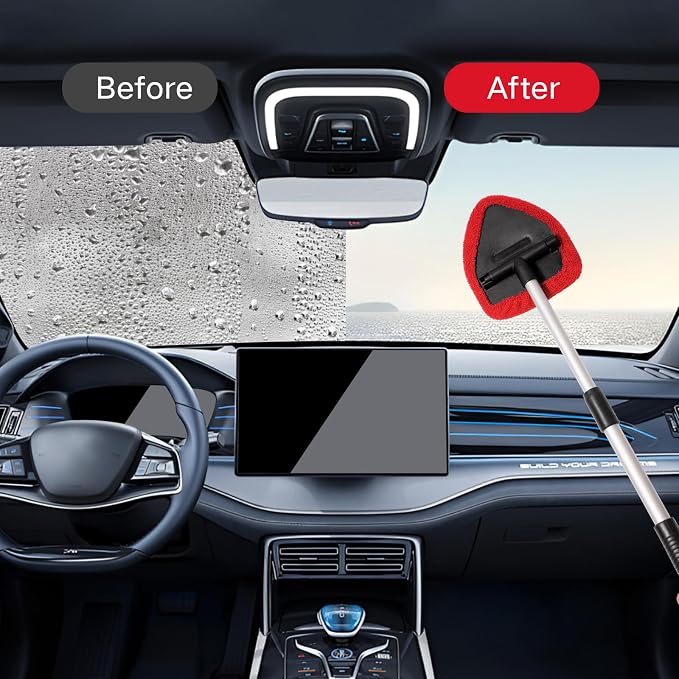 Qydipclin 7pcs Windshield Cleaner Tool Car Window Cleaning Wash Kit - Image 3